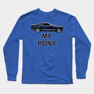 My Pony Blue HT Neon Long Sleeve T-Shirt